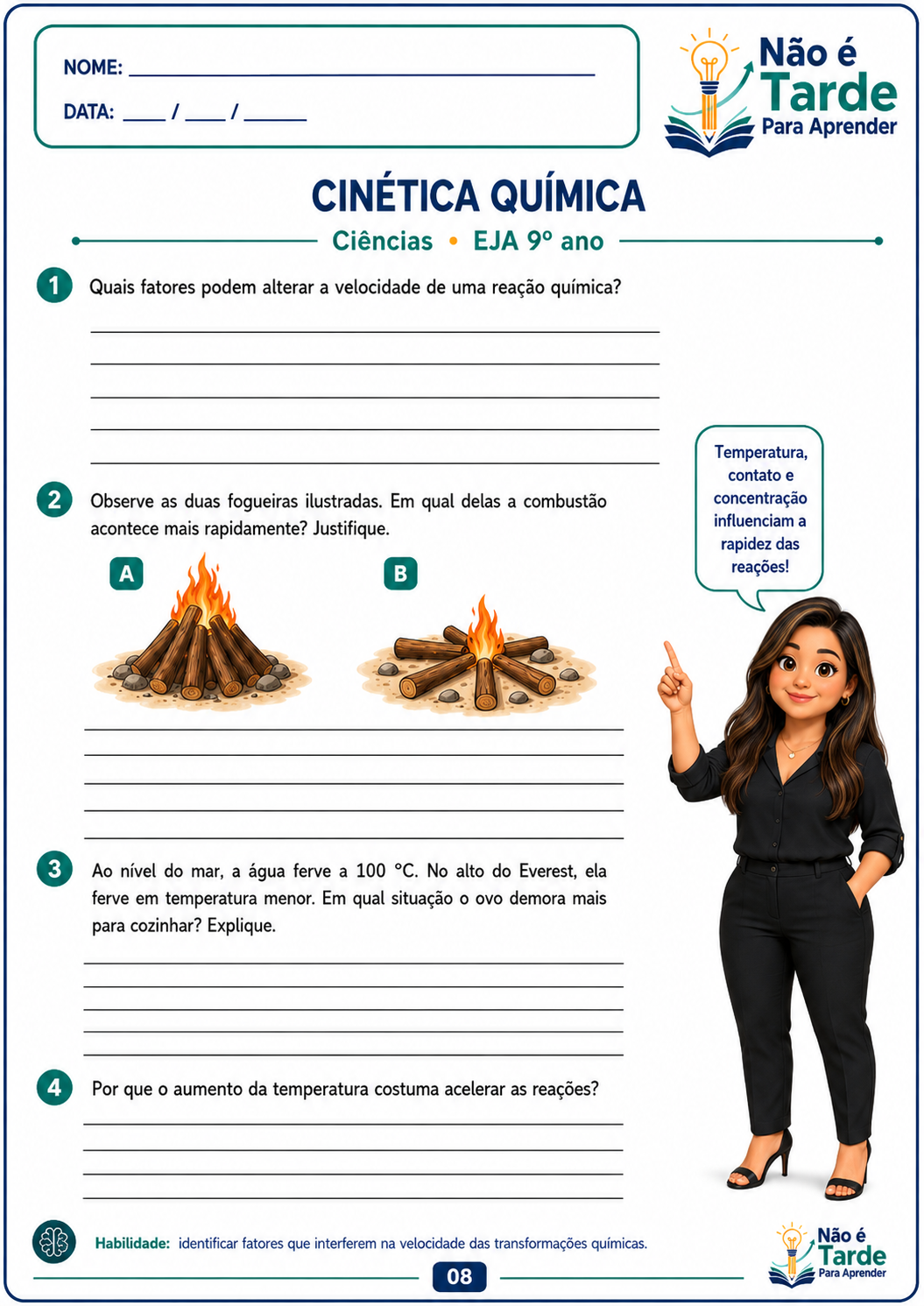 Folha de atividade EJA 1